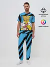 Мужская пижама с брюками / Отличительные Черты