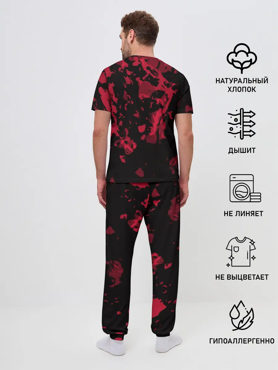 Мужская пижама с брюками / СССР Космическая Программа