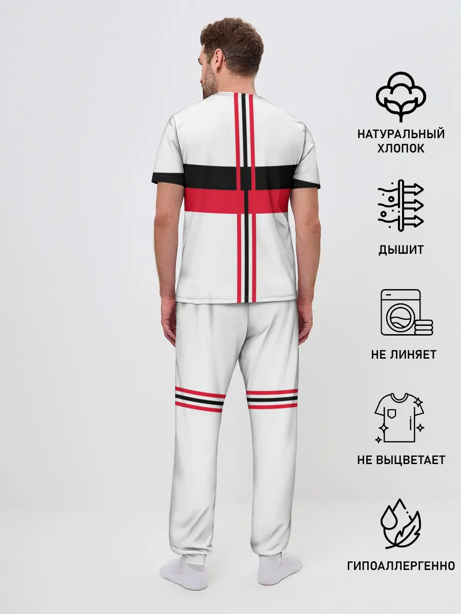 Мужская пижама с брюками / AC Milan