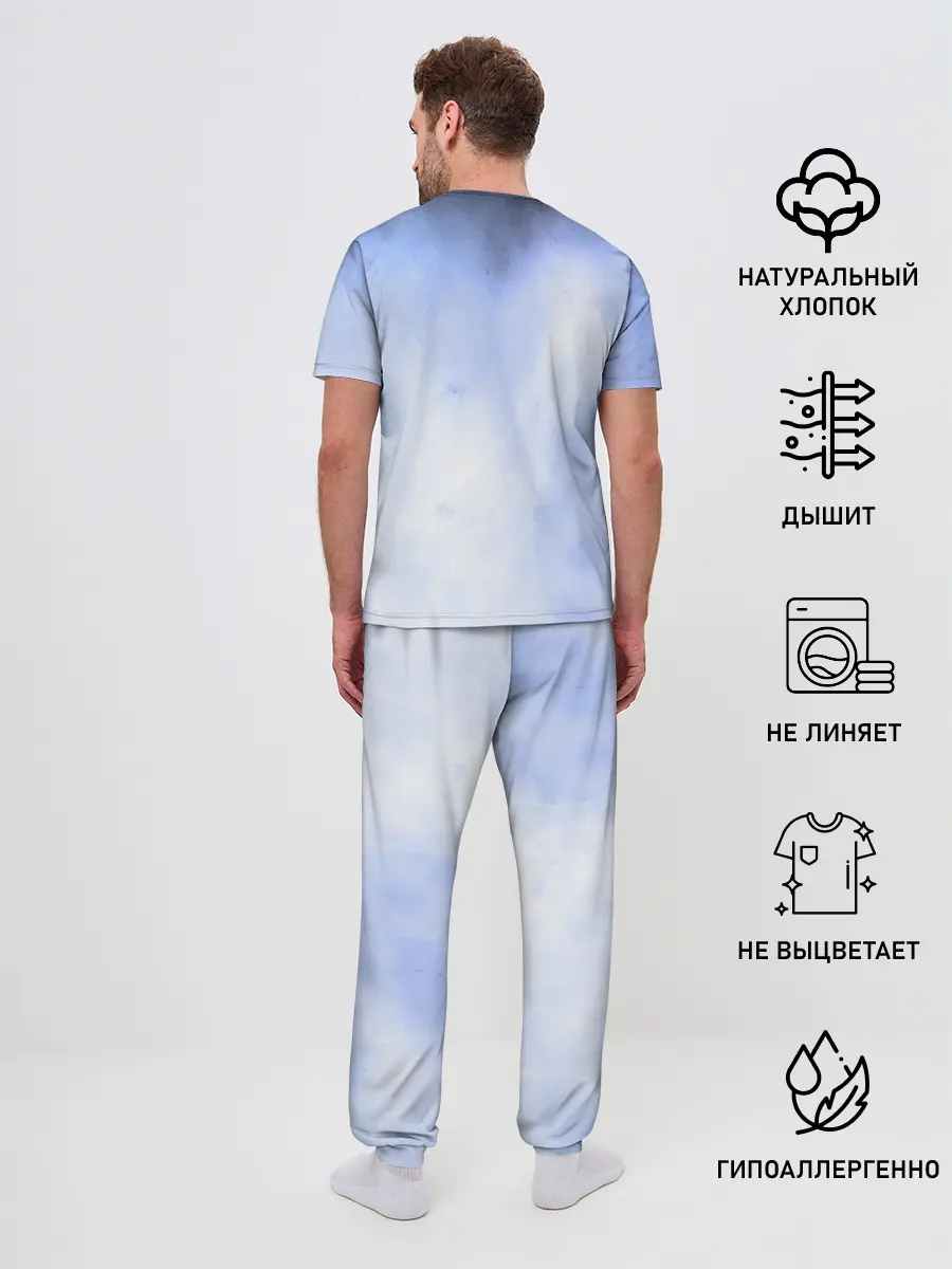 Мужская пижама с брюками / Даждьбог