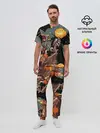 Мужская пижама с брюками / Halloween
