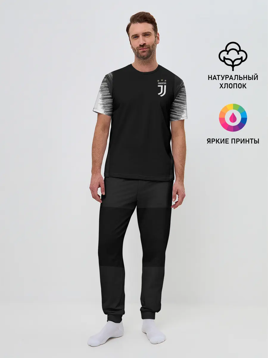 Мужская пижама с брюками / 1