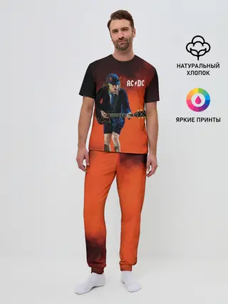 Мужская пижама с брюками / AC/DC