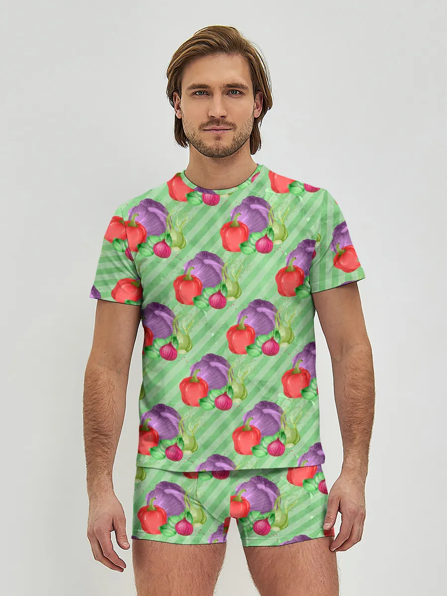 Мужские трусы с футболкой / Vegan | Огород