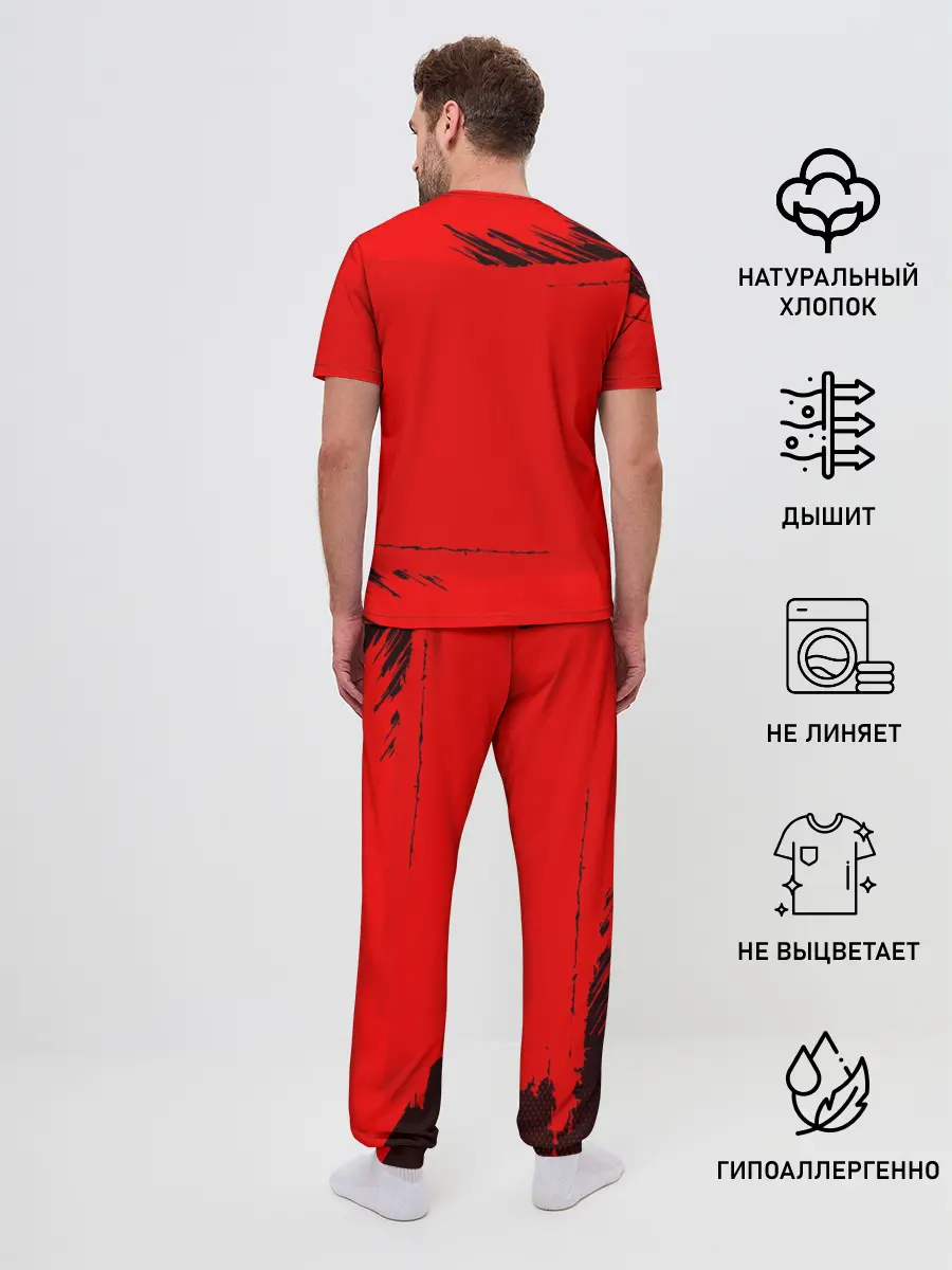 Мужская пижама с брюками / Mitsubishi SPORT