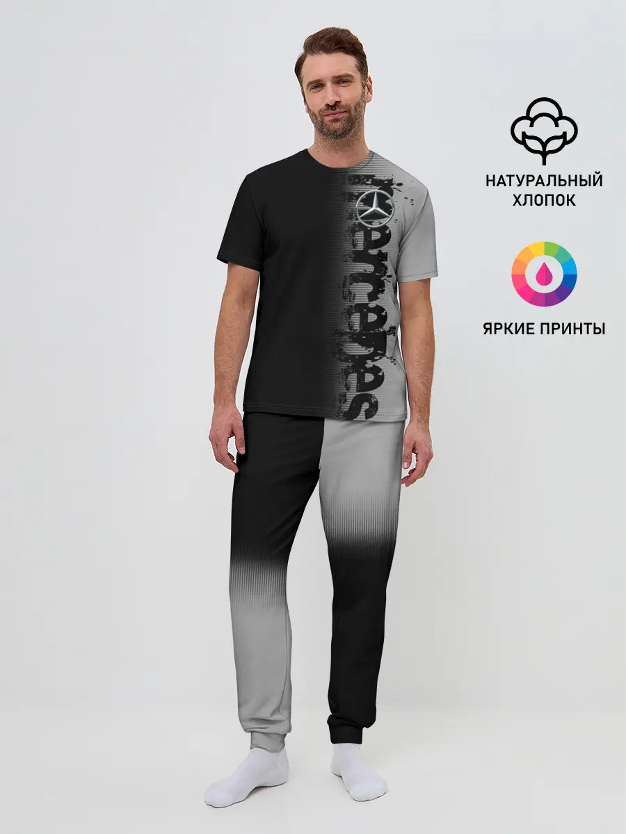 Мужская пижама с брюками / MERCEDES BENZ SPORT