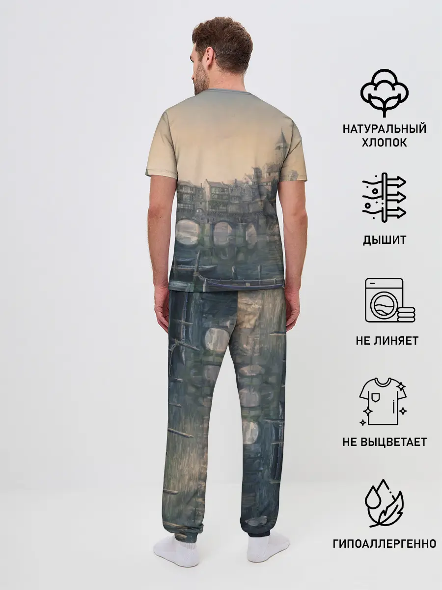 Мужская пижама с брюками / The Witcher 3: Wild Hunt