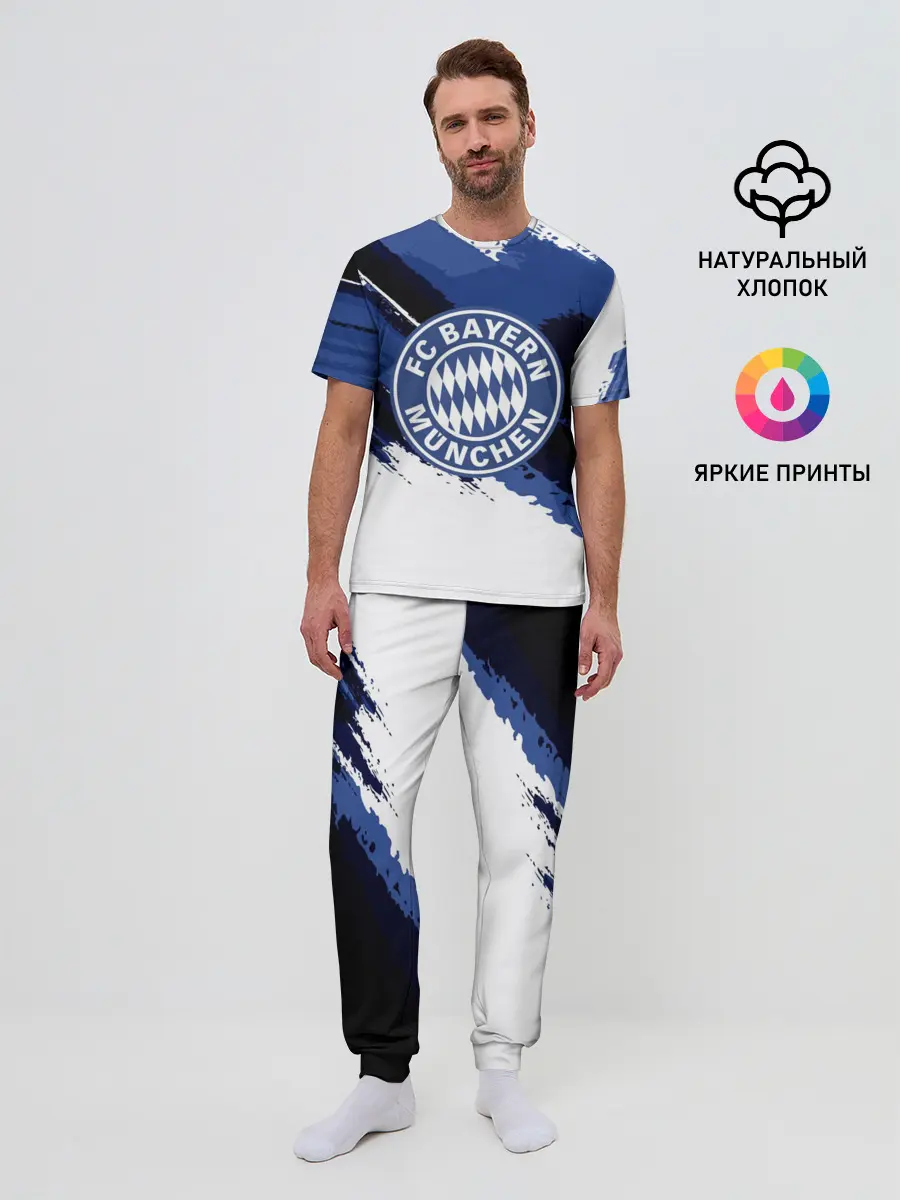 Мужская пижама с брюками / BAYERN MUNCHEN SPORT STYLE