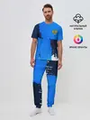 Мужская пижама с брюками / Russia Sport