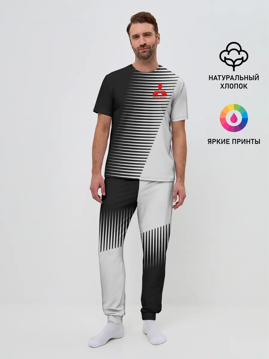 Мужская пижама с брюками / MITSUBISHI SPORT