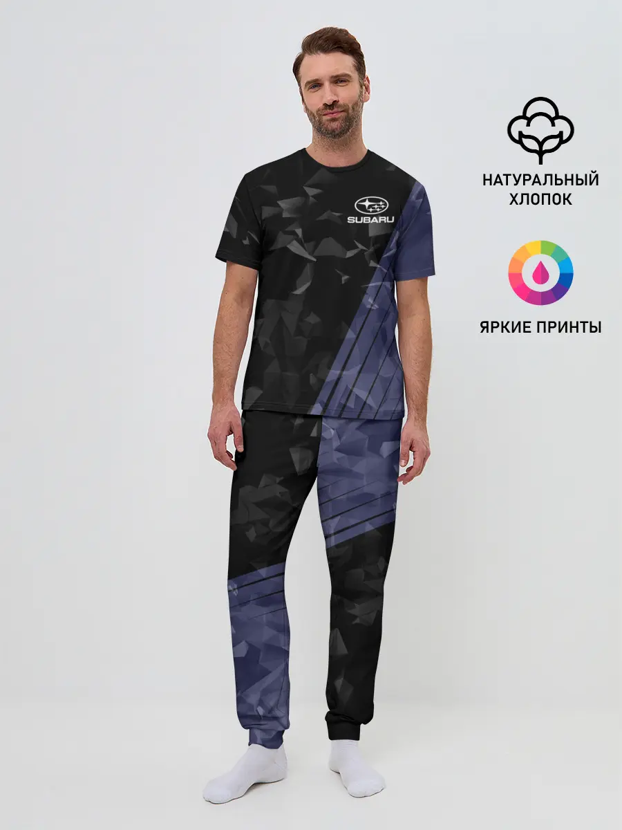Мужская пижама с брюками / SUBARU SPORT