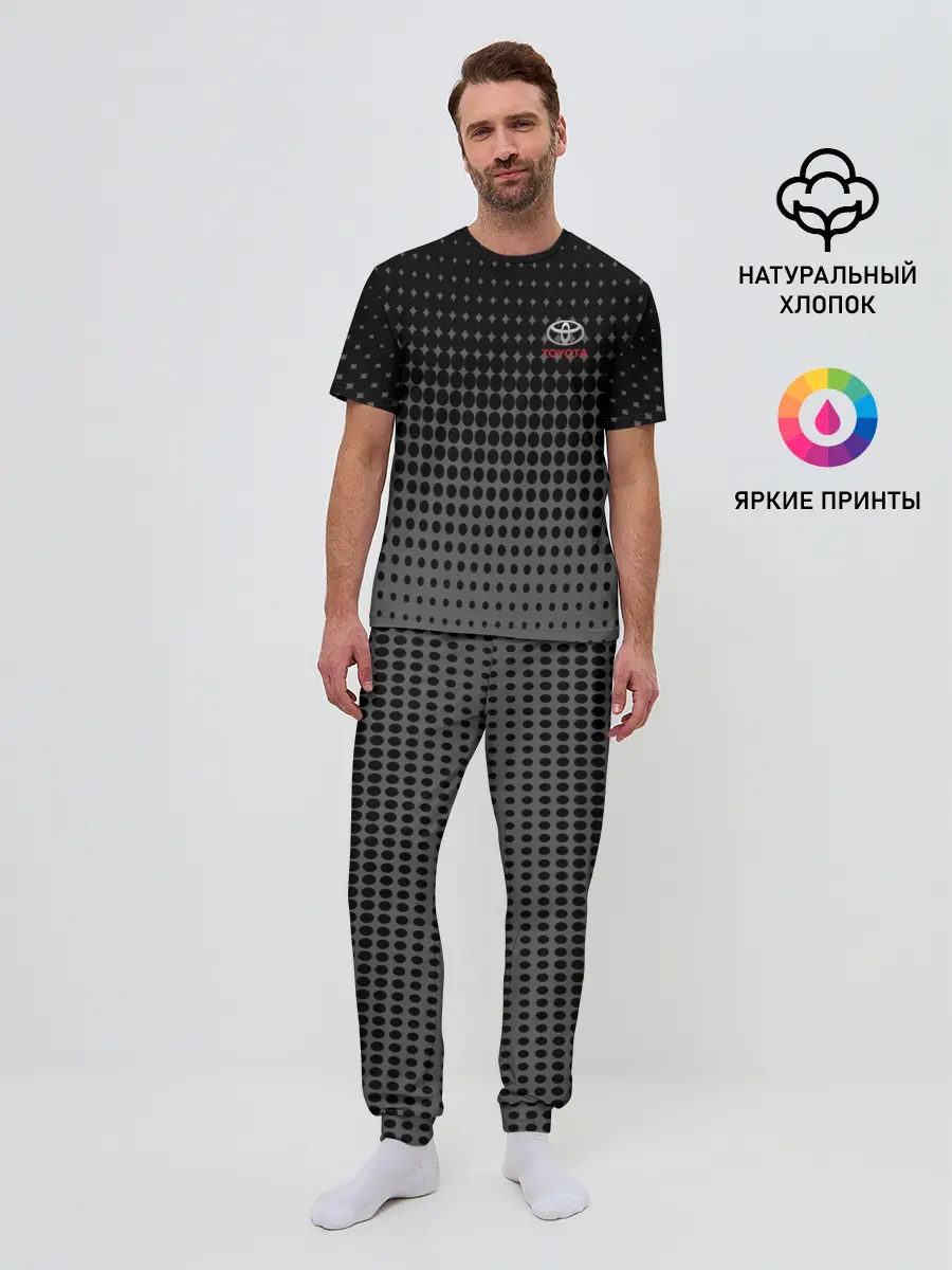 Мужская пижама с брюками / TOYOTA | ТОЙОТА