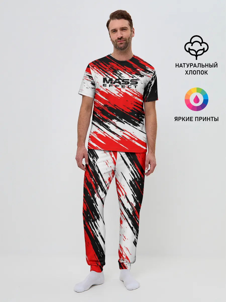 Мужская пижама с брюками / Mass Effect