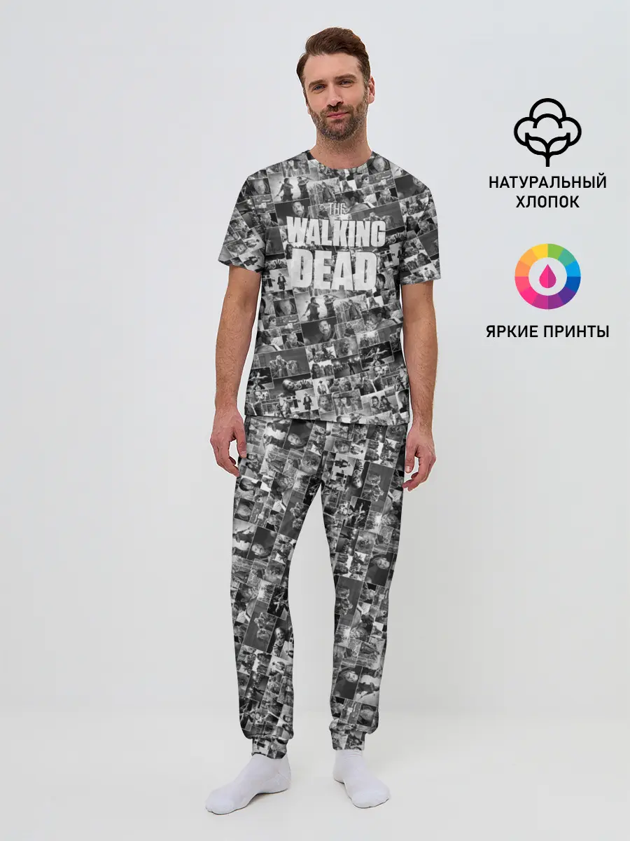 Мужская пижама с брюками / The Walking Dead