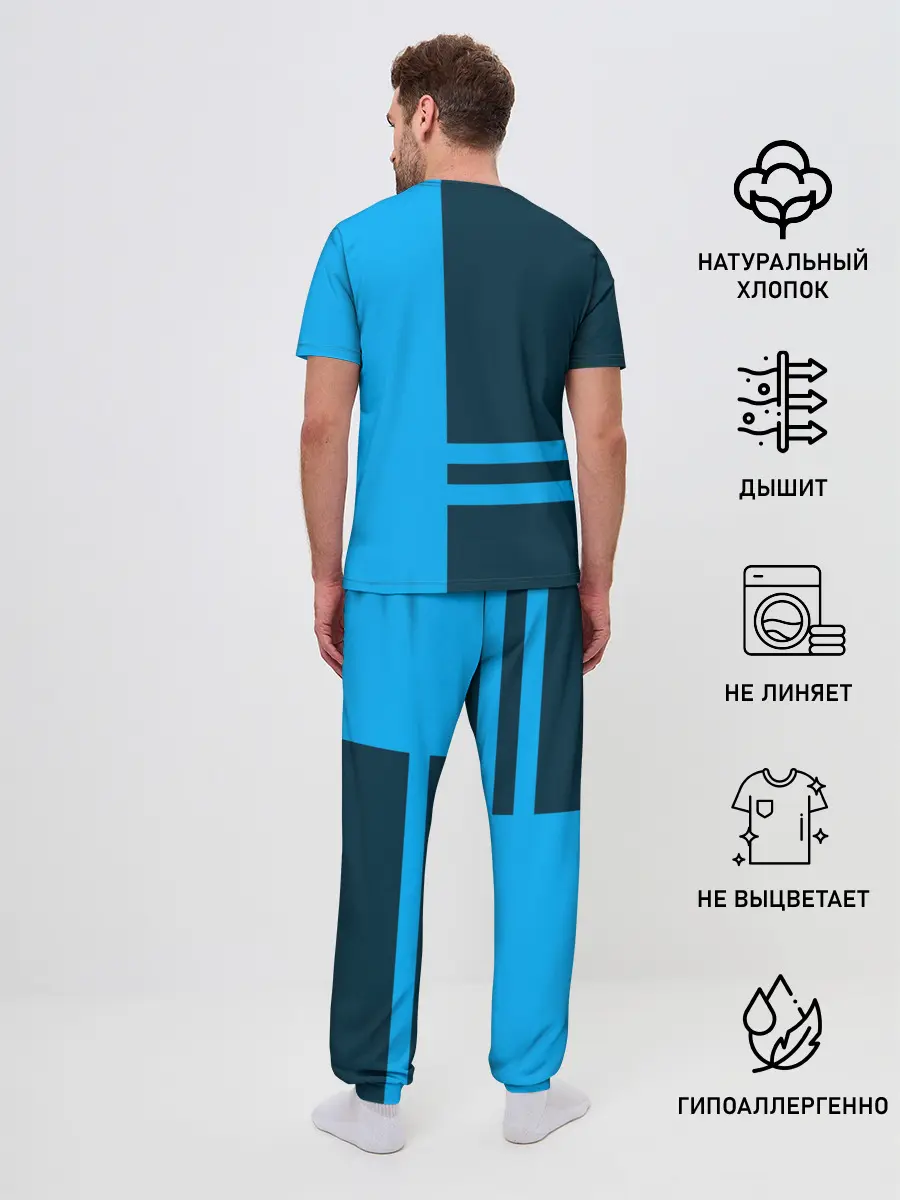 Мужская пижама с брюками / BMW