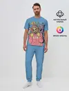 Мужская пижама с брюками / Mnogoznaal 4
