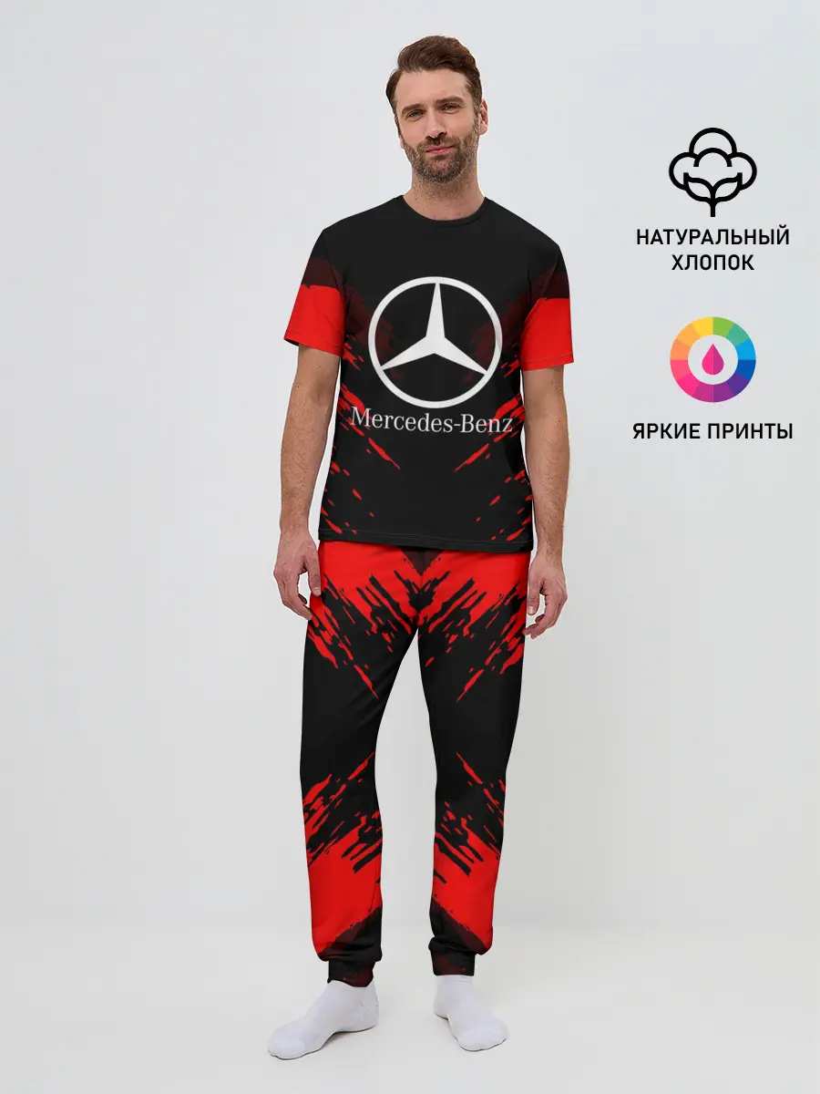 Мужская пижама с брюками / MERCEDES-BENZ SPORT COLLECTION