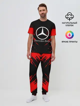 Мужская пижама с брюками / MERCEDES-BENZ SPORT COLLECTION