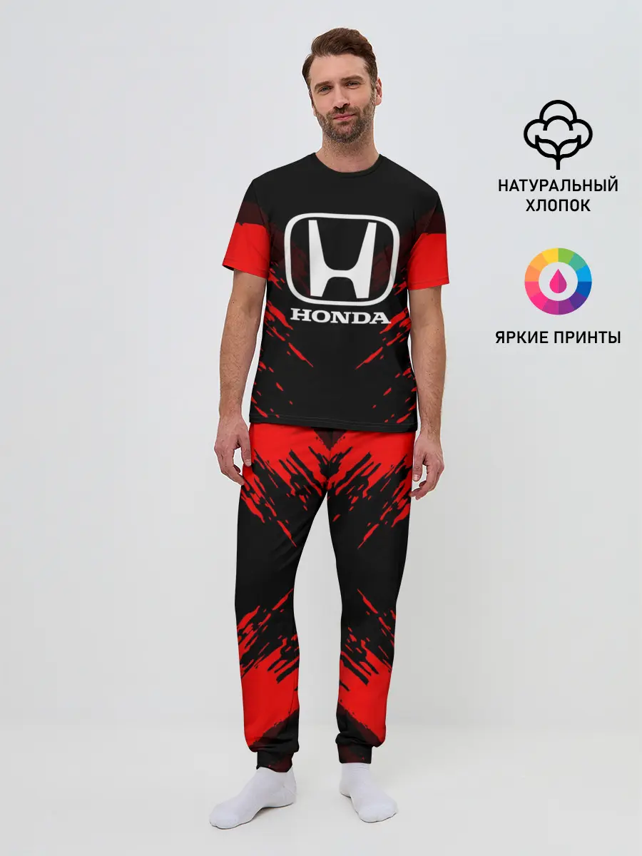 Мужская пижама с брюками / HONDA SPORT COLLECTION
