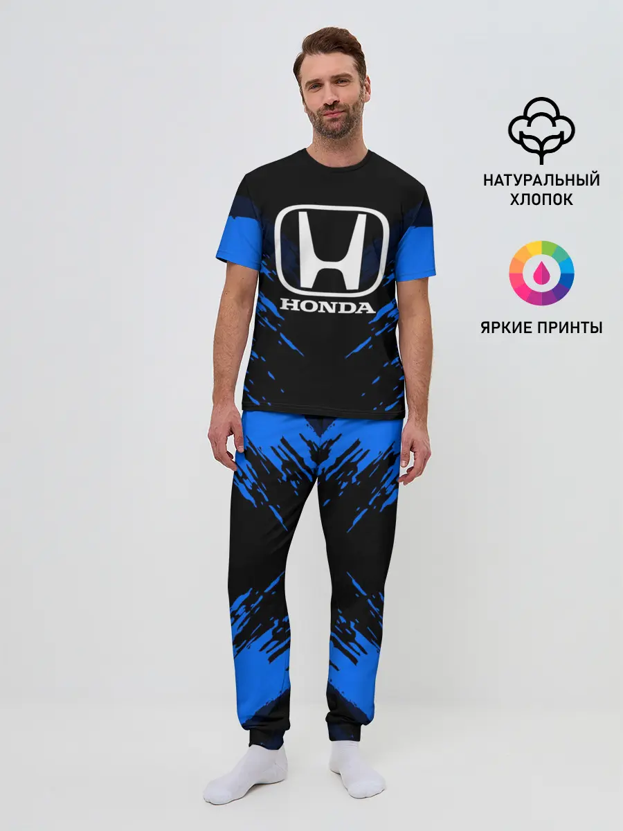 Мужская пижама с брюками / HONDA SPORT COLLECTION