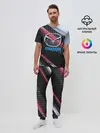 Мужская пижама с брюками / MAZDA high speed collection
