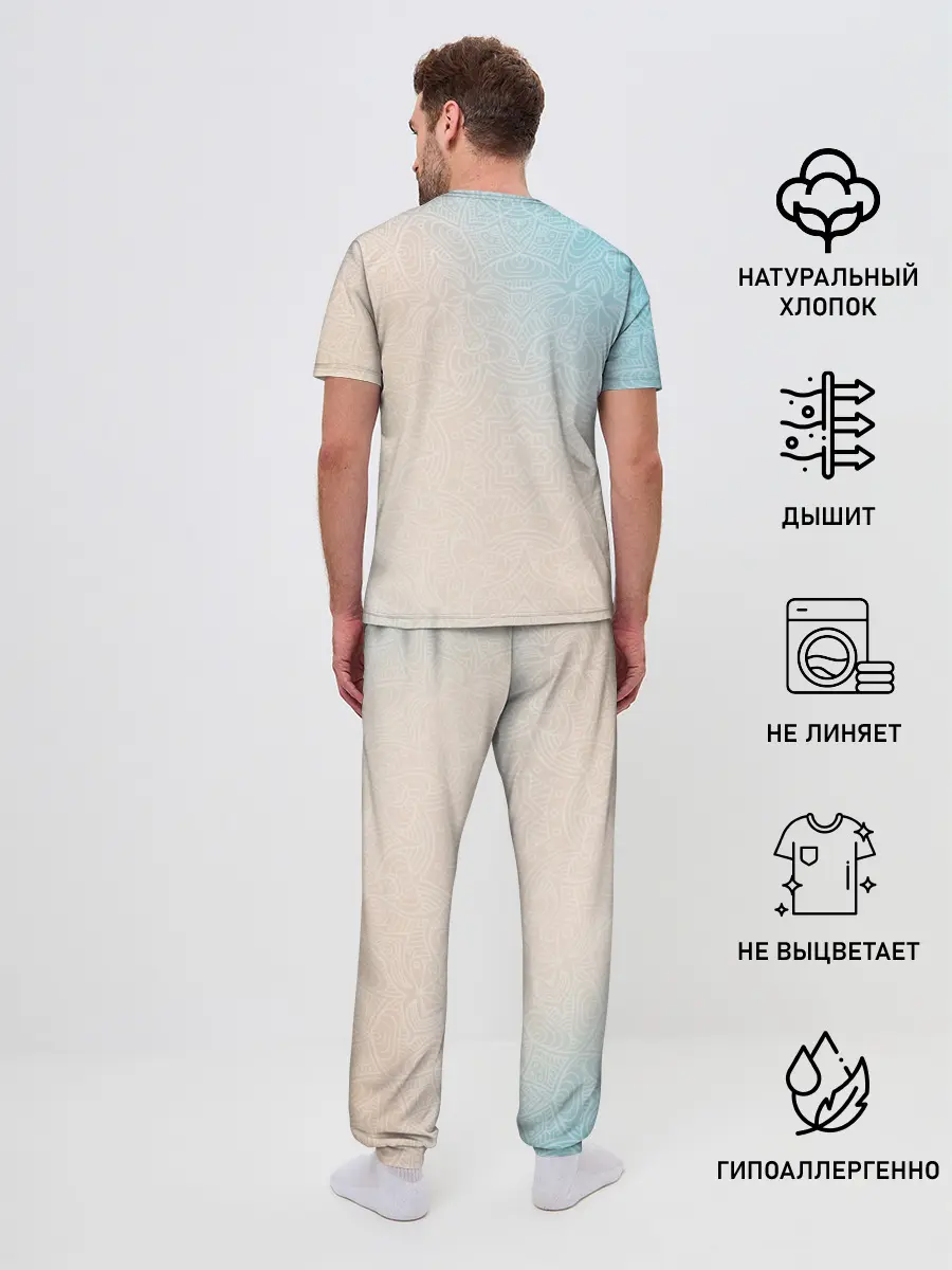 Мужская пижама с брюками / Покемон Иви