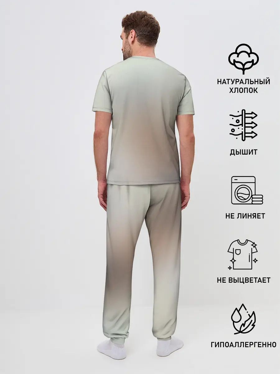 Мужская пижама с брюками / Sakata Gintoki