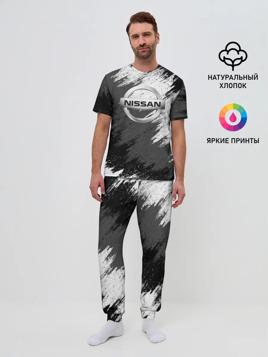 Мужская пижама с брюками / Nissan