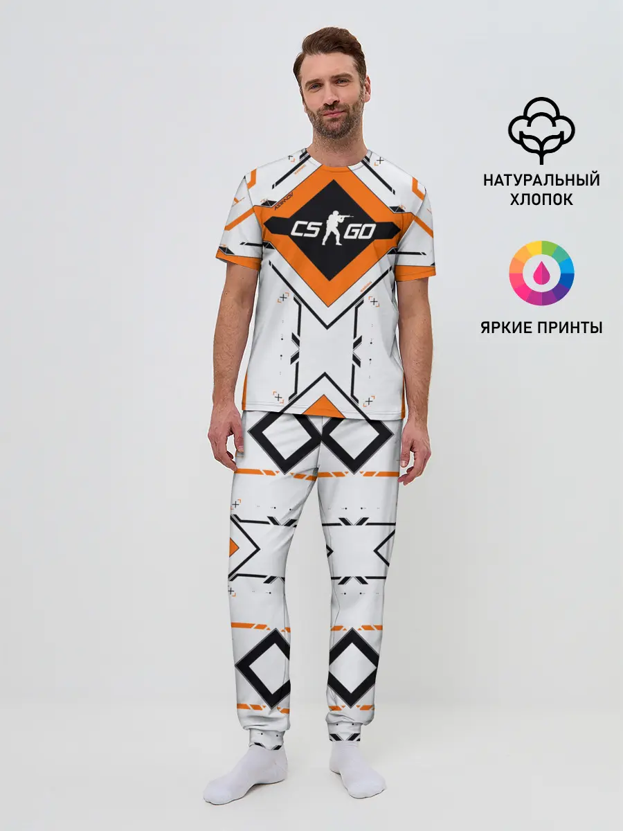 Мужская пижама с брюками / Asiimov