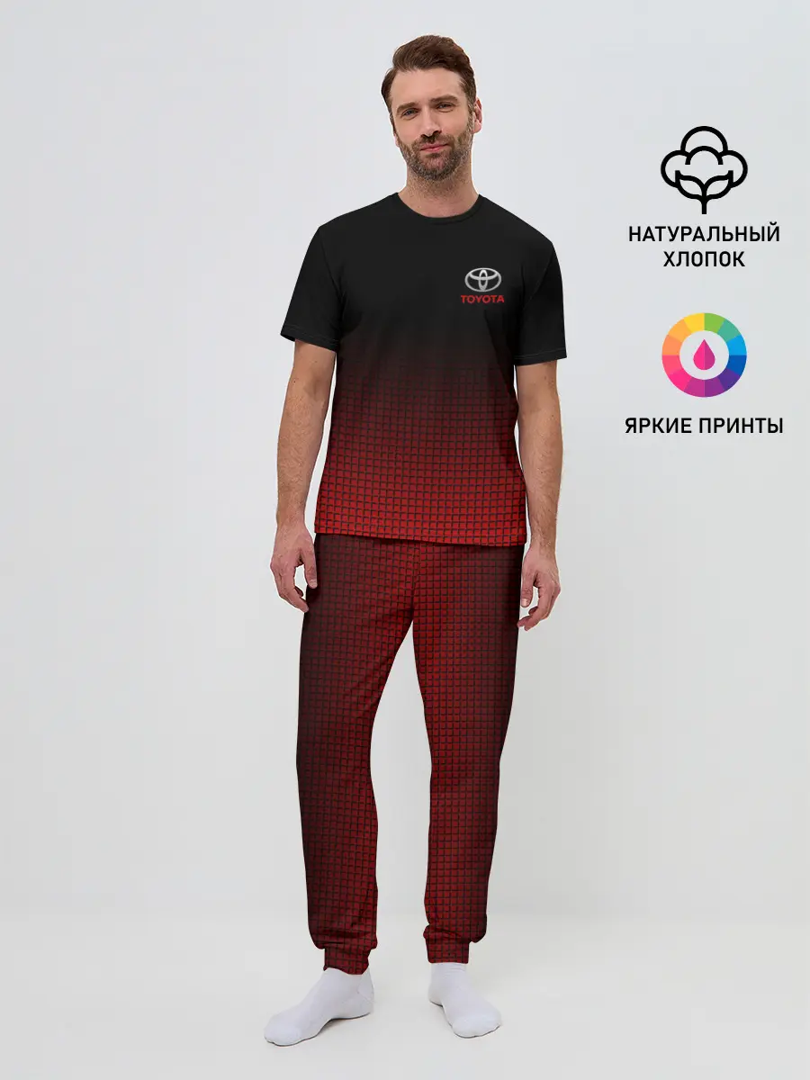 Мужская пижама с брюками / TOYOTA SPORT
