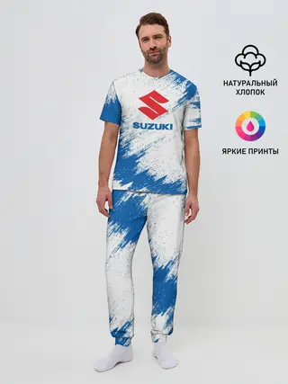 Мужская пижама с брюками / Suzuki