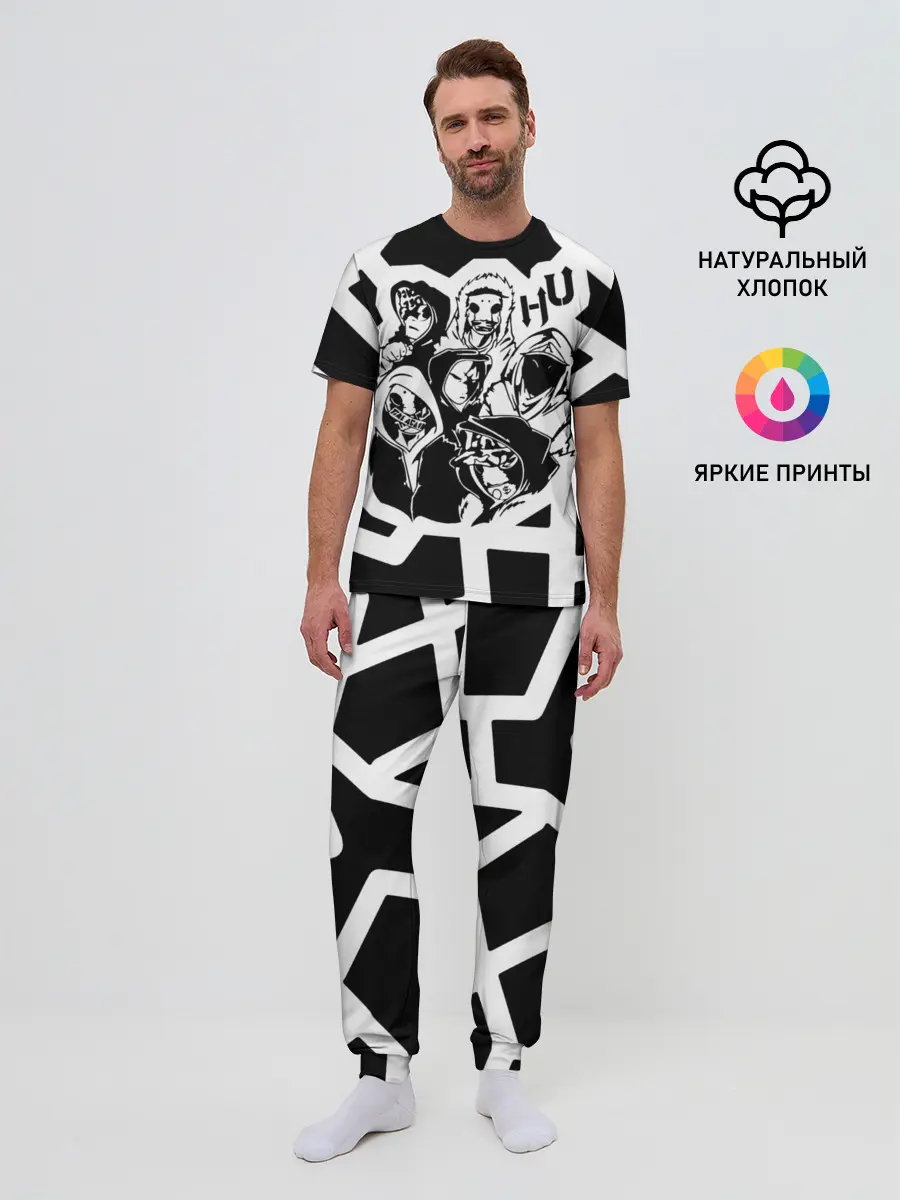 Мужская пижама с брюками / Hollywood Undead