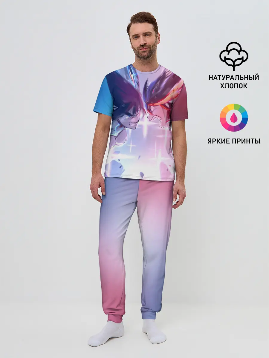 Мужская пижама с брюками / Круши Кромсай