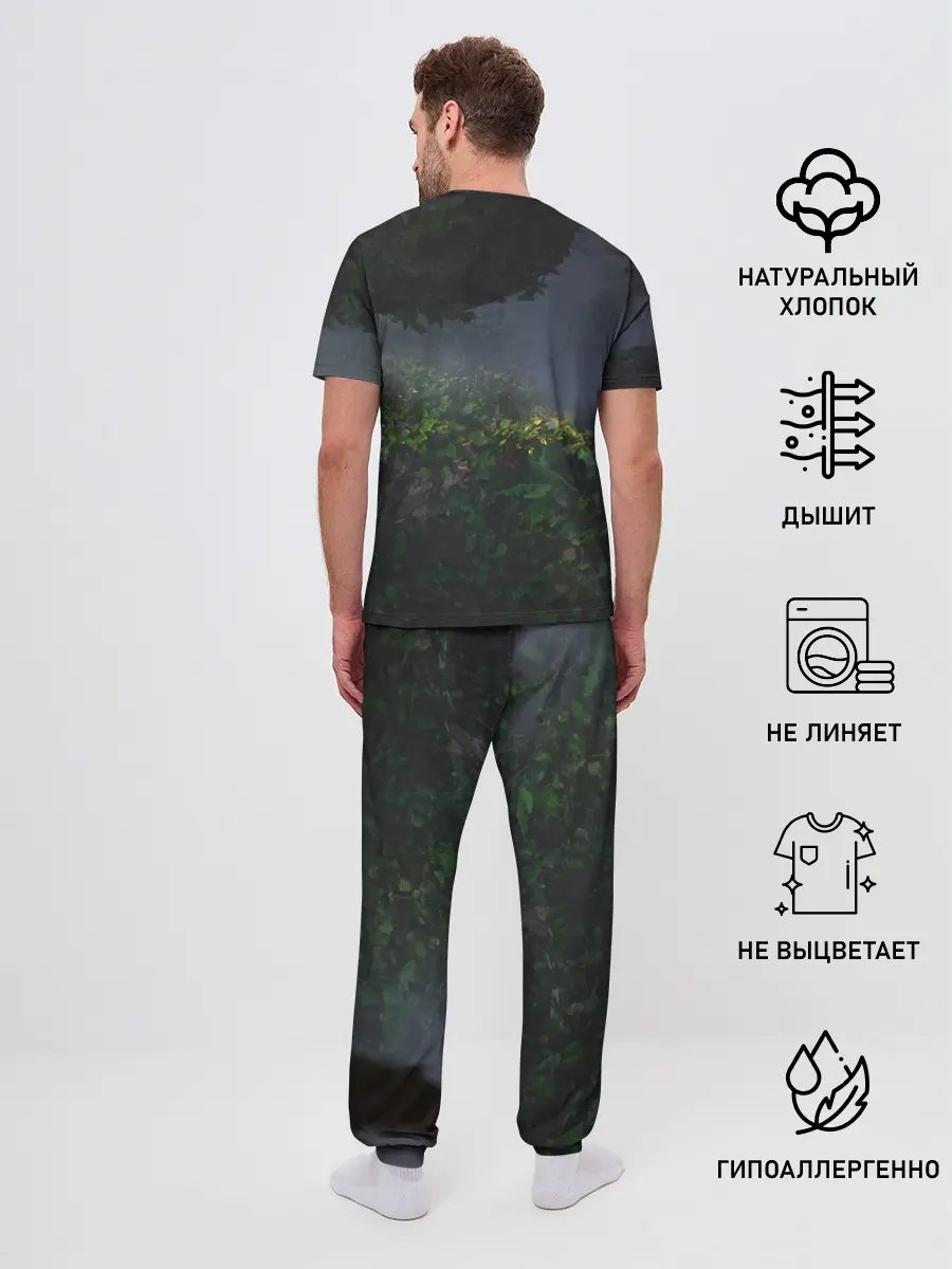 Мужская пижама с брюками / Йеннифер и Геральт