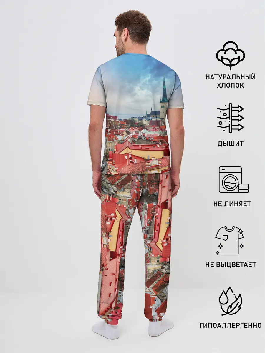 Мужская пижама с брюками / Таллин