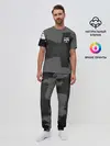 Мужская пижама с брюками / BARCELONA SPORT GRAY