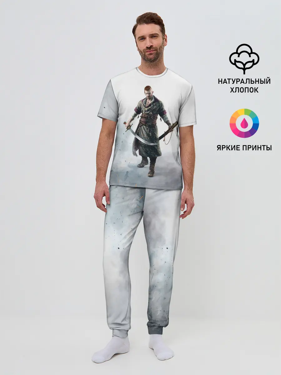 Мужская пижама с брюками / Ольгерд