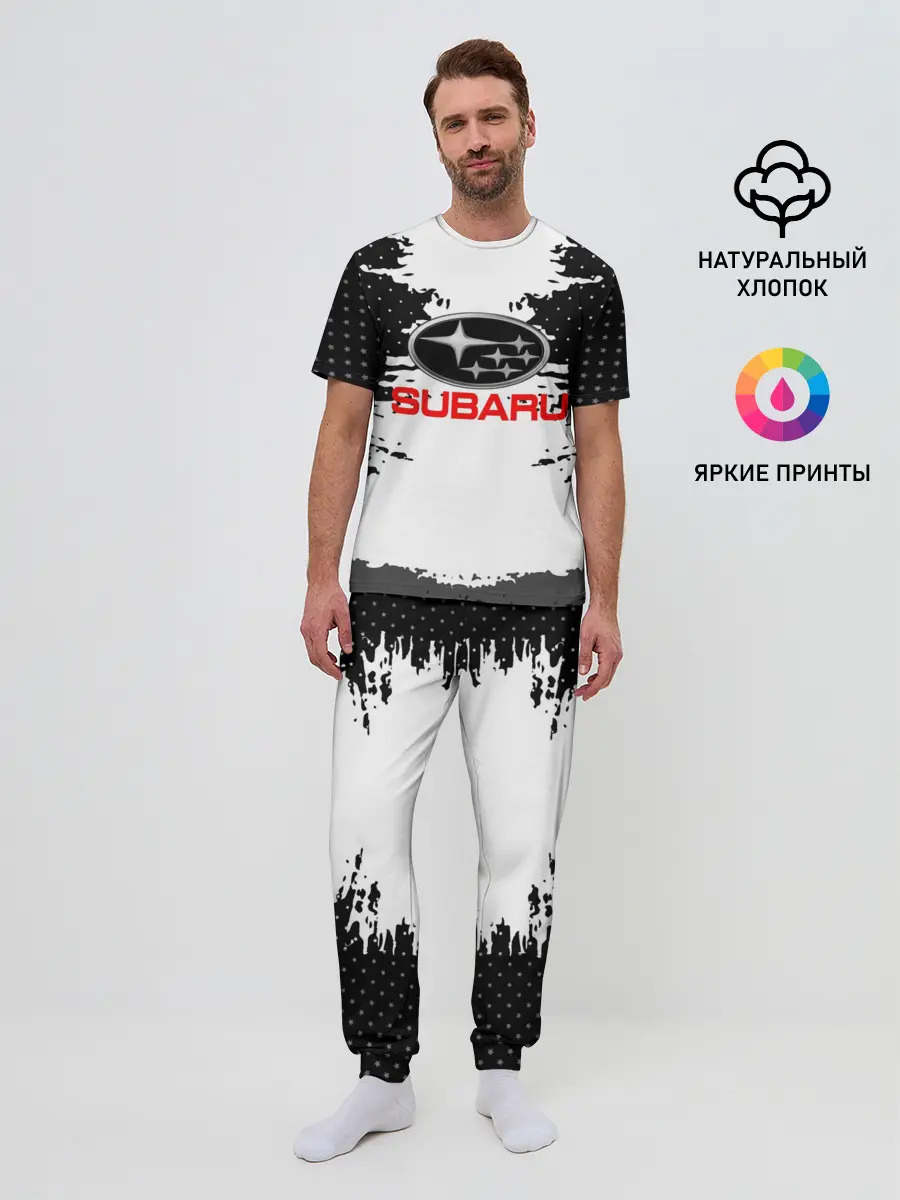 Мужская пижама с брюками / Subaru