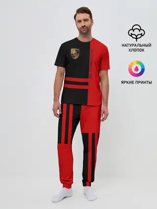 Мужская пижама с брюками / Porsche