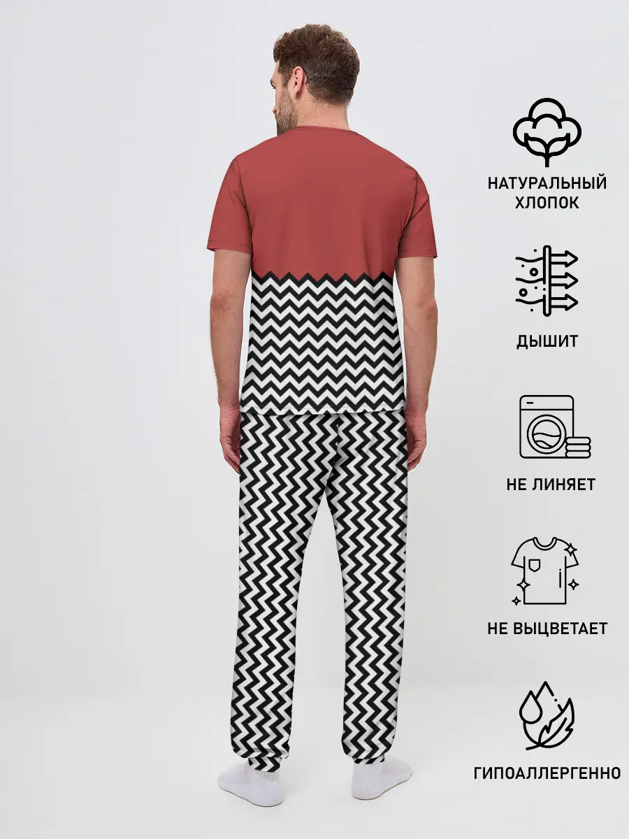 Мужская пижама с брюками / Твин Пикс