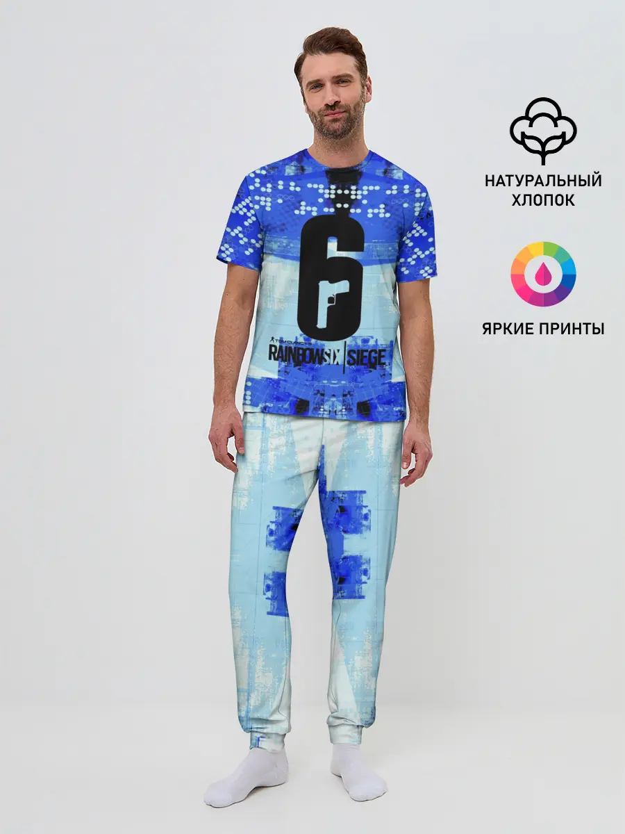 Мужская пижама с брюками / Rainbow Six Siege