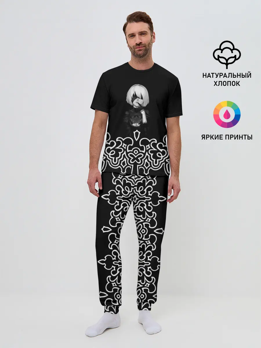 Мужская пижама с брюками / NieR Automata