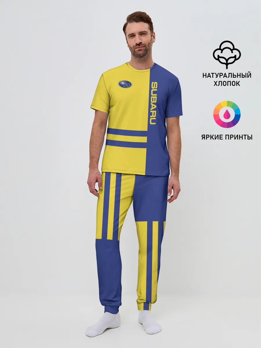 Мужская пижама с брюками / Subaru