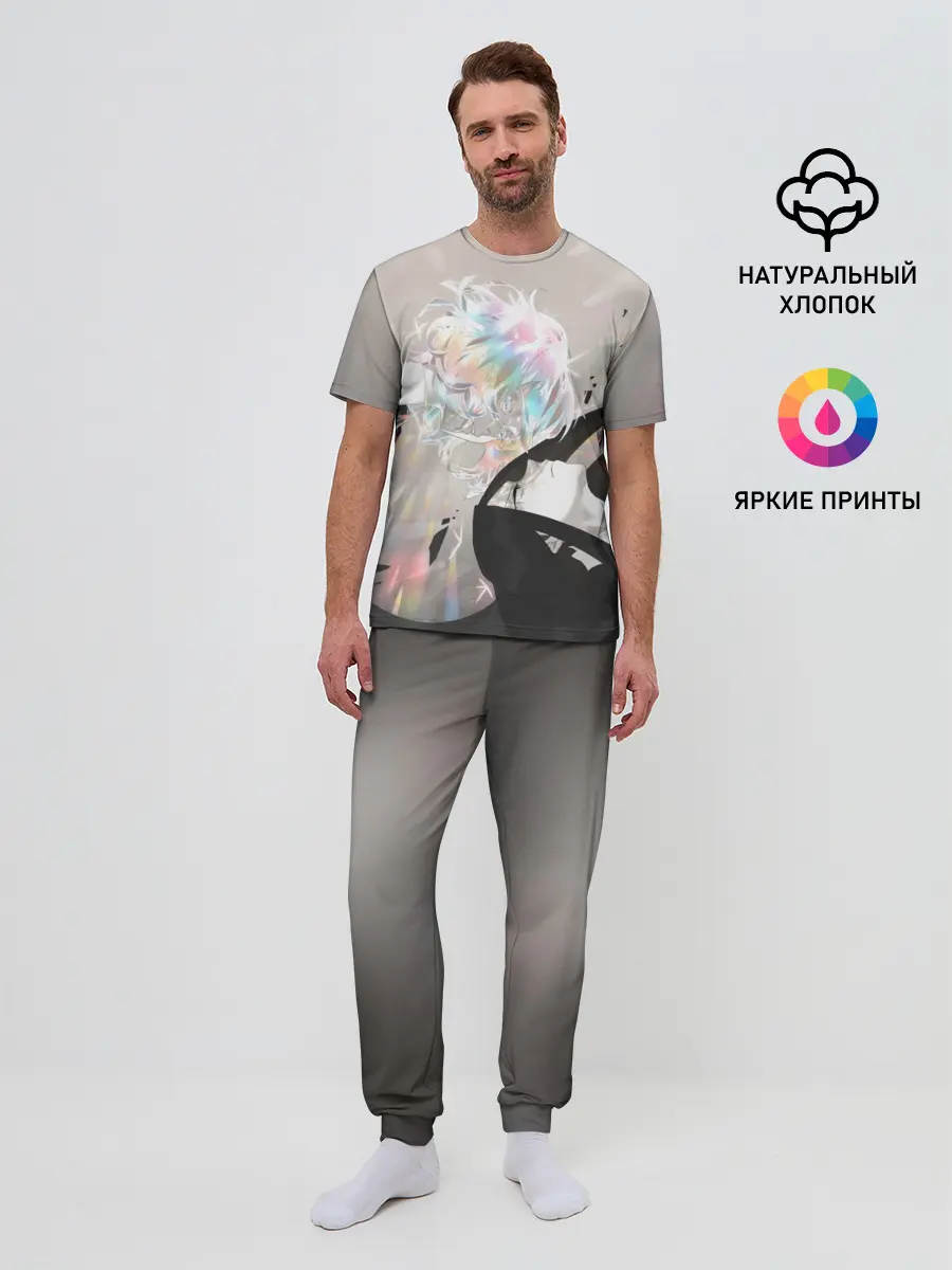 Мужская пижама с брюками / Houseki no Kuni