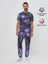 Мужская пижама с брюками / Sky nebula