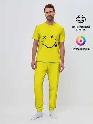 Мужская пижама с брюками / Nirvana