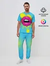 Мужская пижама с брюками / Donut lips