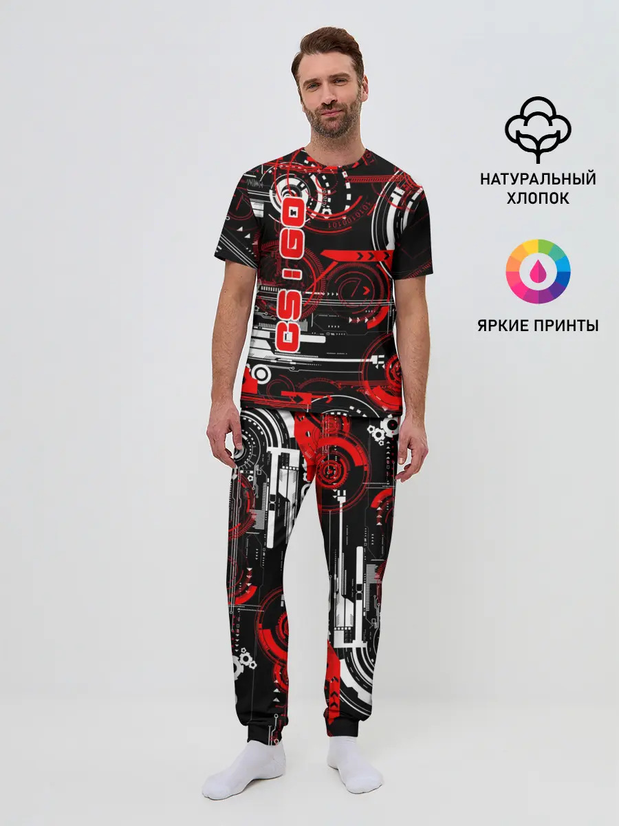 Мужская пижама с брюками / CS:GO
