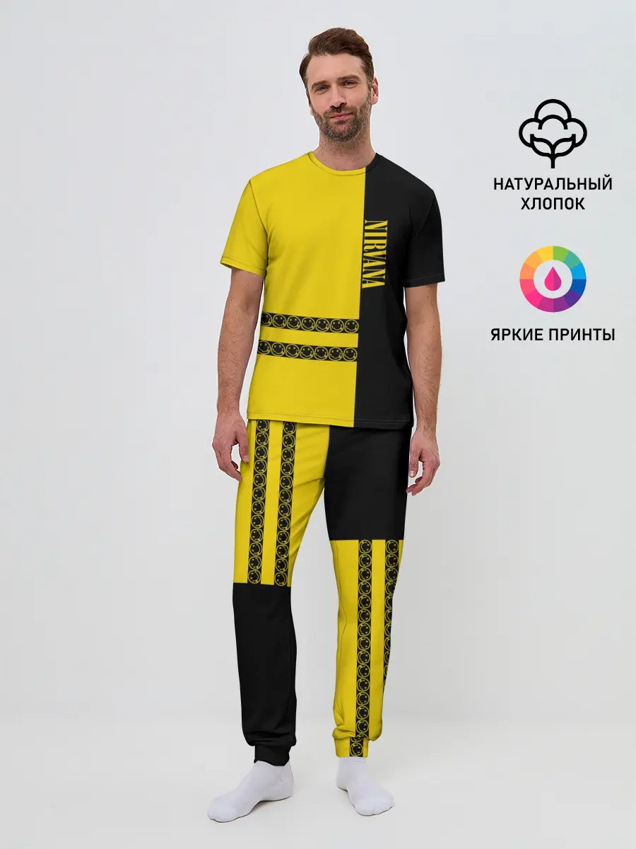 Мужская пижама с брюками / Nirvana