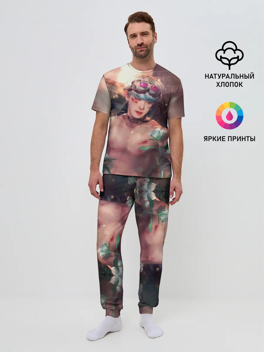 Мужская пижама с брюками / Wonho_3